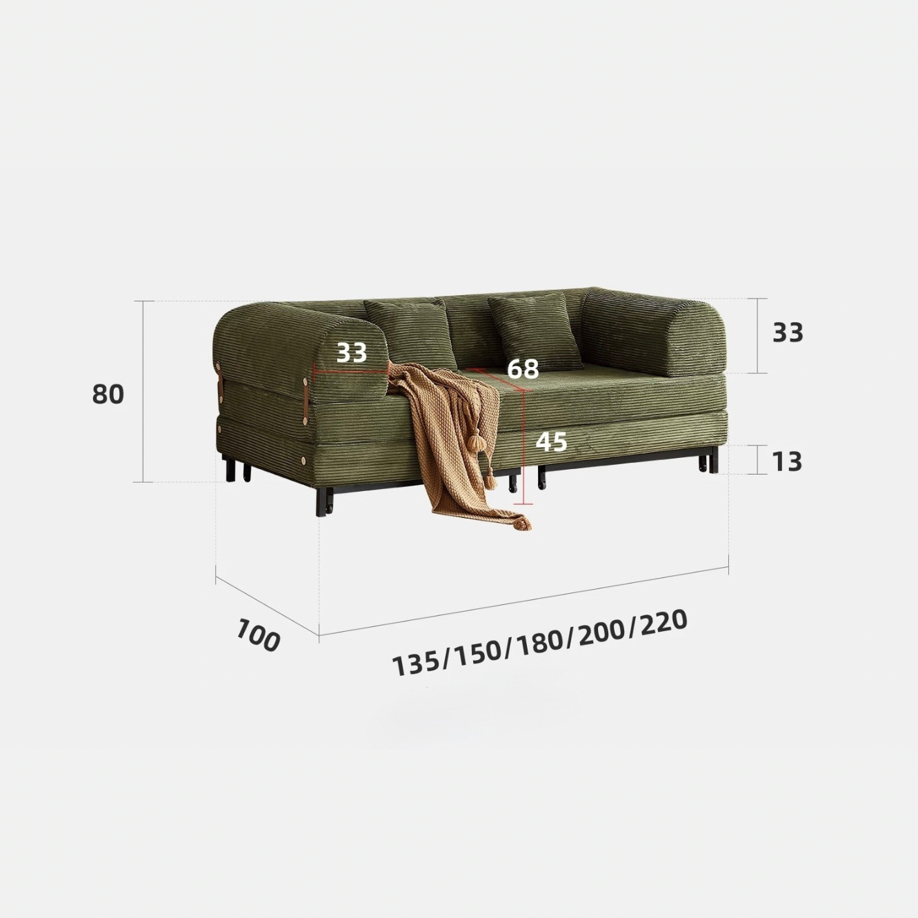 Amber Sofa Bed