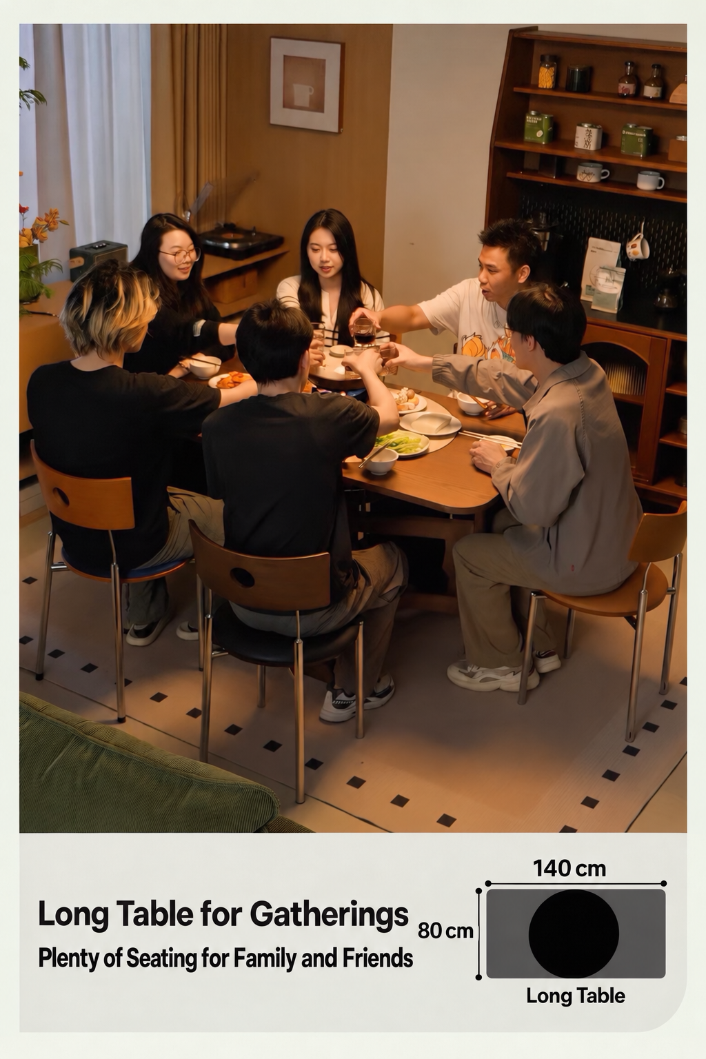 Todd Foldable Dining Table