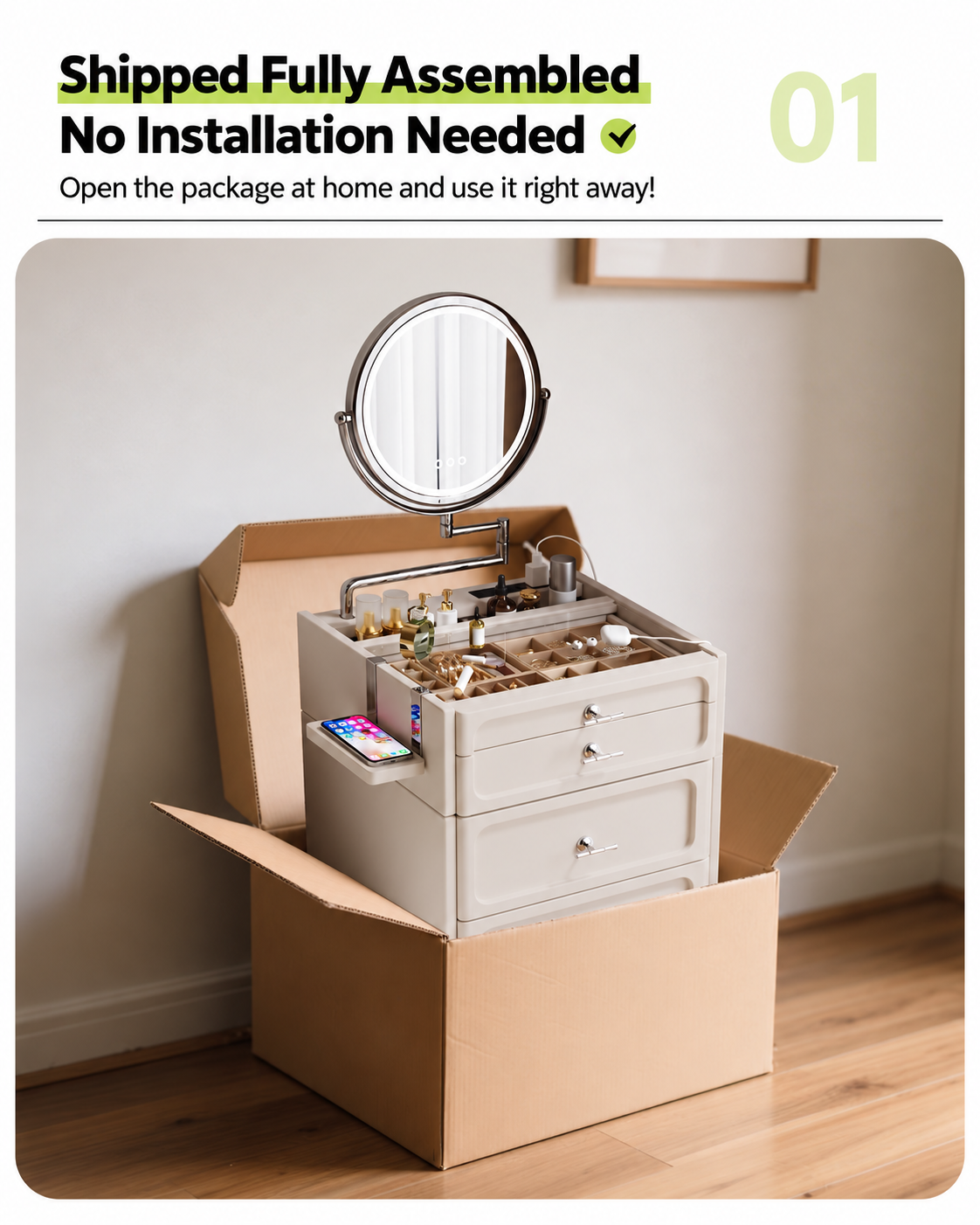 Yuna Dressing Table
