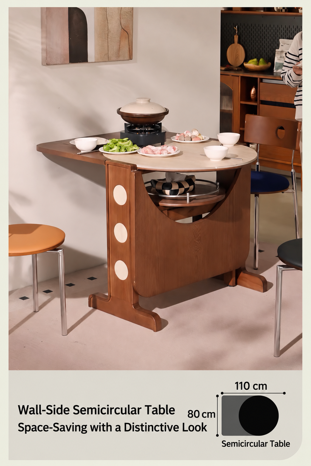 Todd Foldable Dining Table