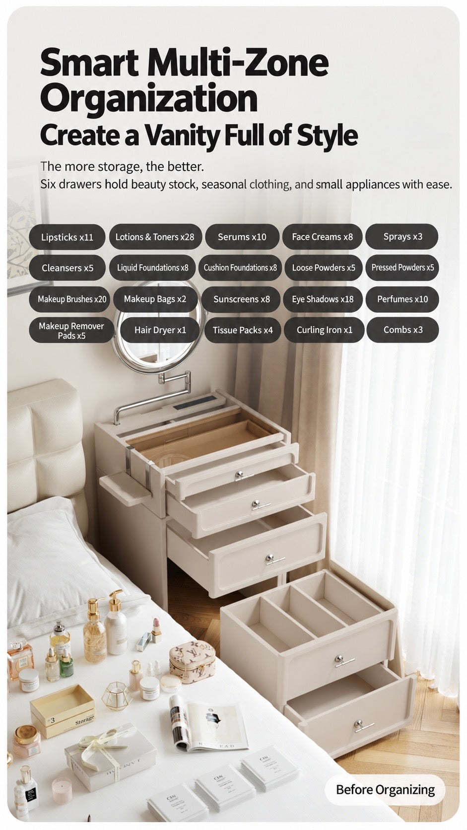 Yuna Dressing Table