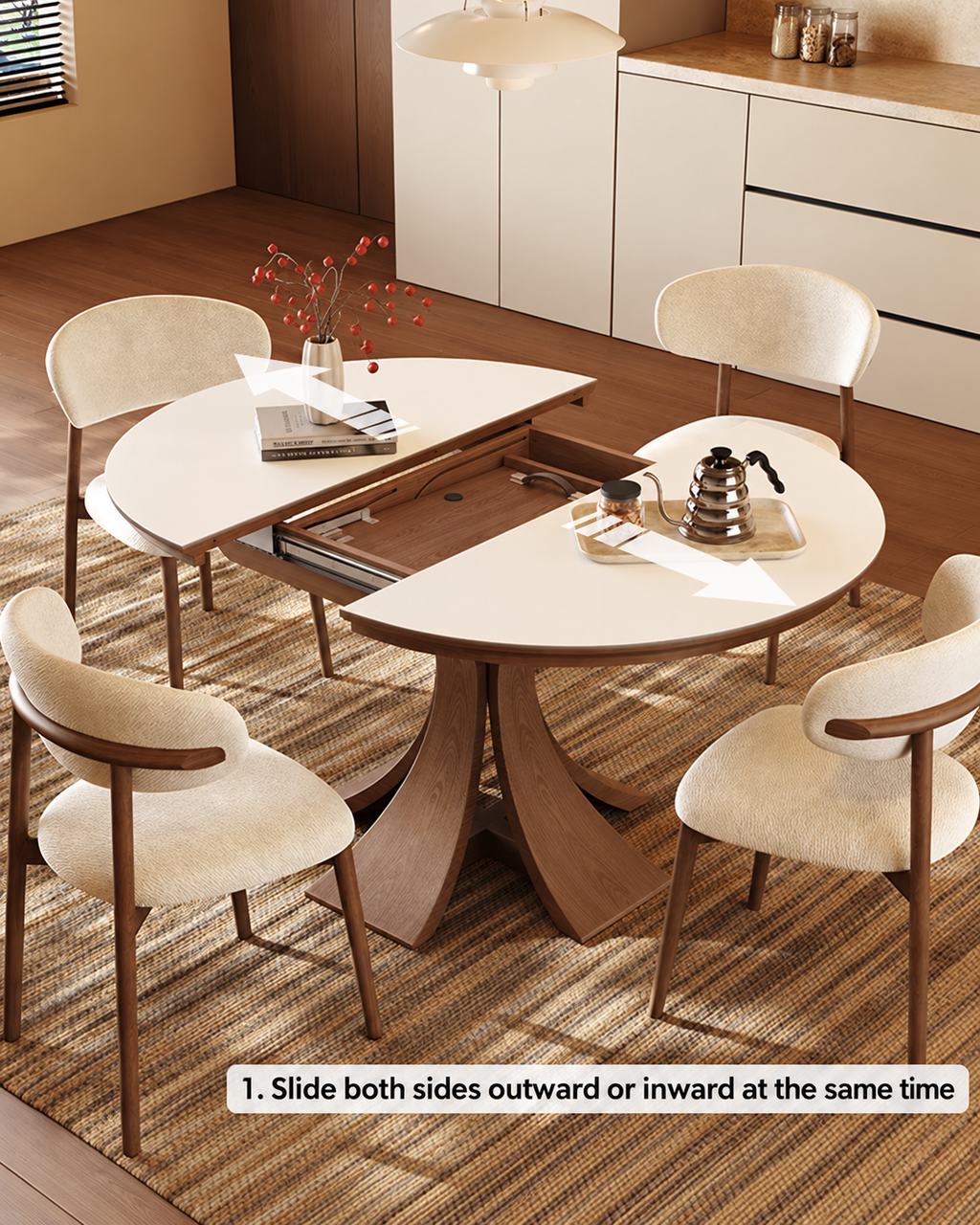 Marlyn Foldable Dining Table