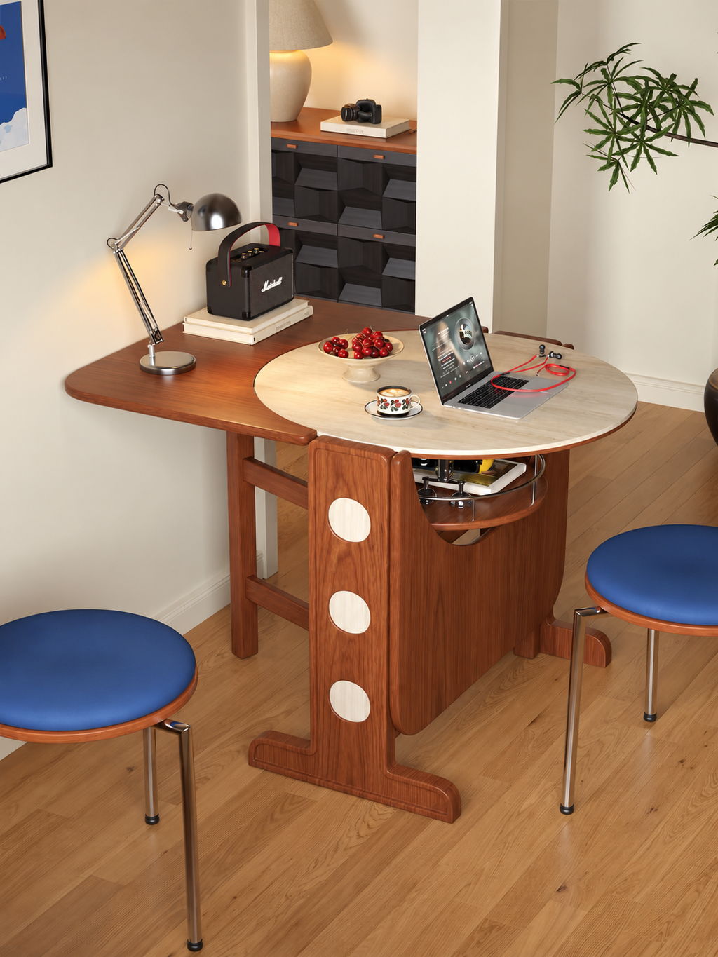 Todd Foldable Dining Table – Marivelle Atelier